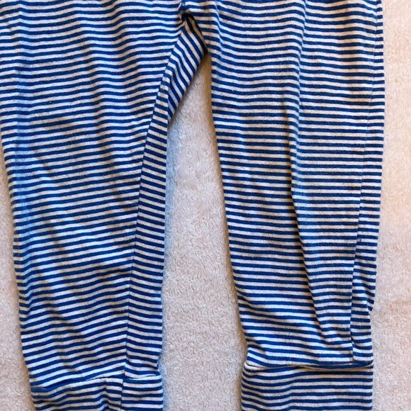 Carter’s Simply Joys 24M Blue Striped Cotton Jogger Pants VGUC Baby Unisex - Picture 3 of 12